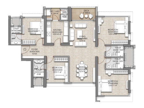 Barca At Godrej MSR City Gallery Image